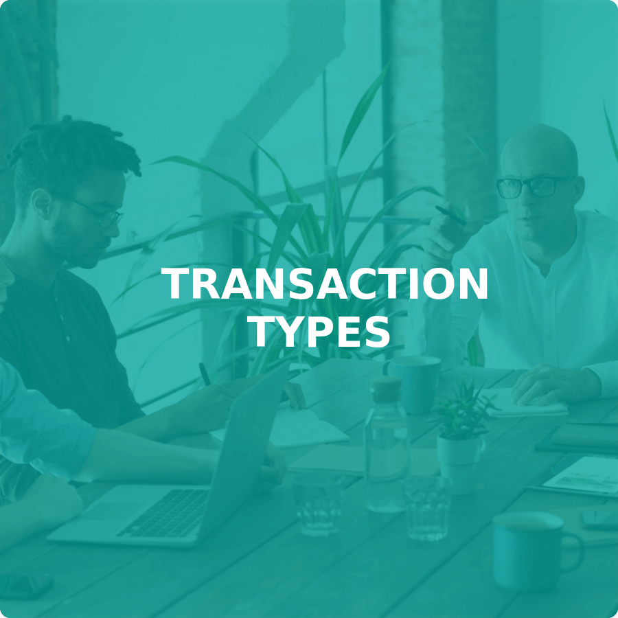 Equity Investment Holdings (EIH) LLC Transaction Types